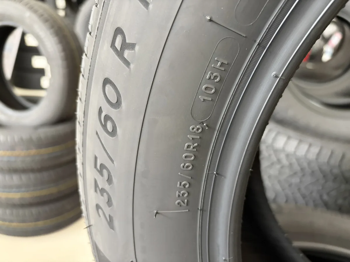 แก้มยางจริงเขียน 235/60R18 103H