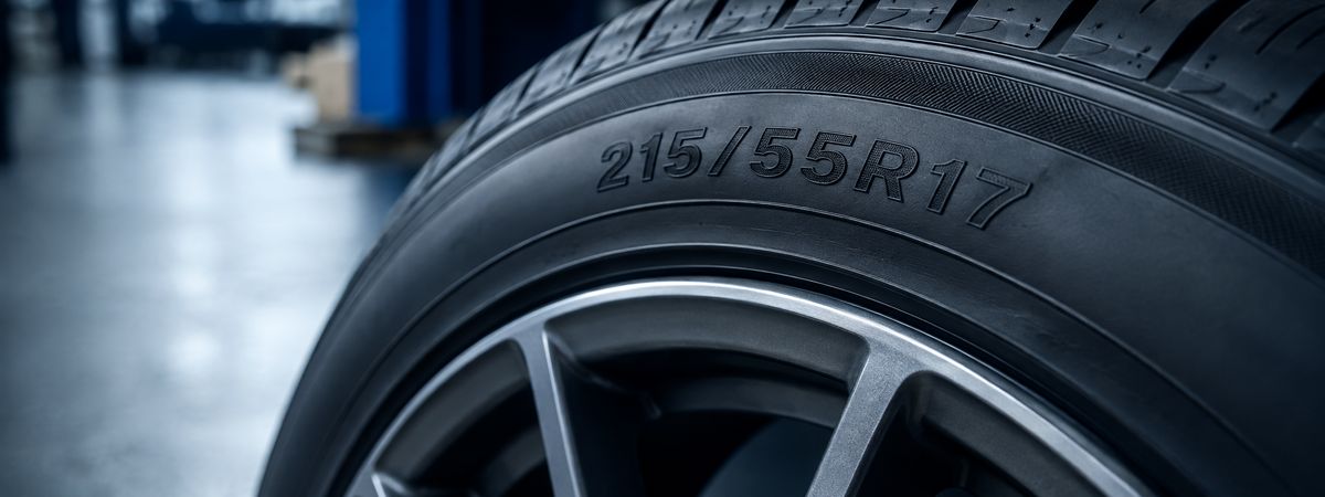 เบอร์ยาง 215/55R17 บนแก้มยาง